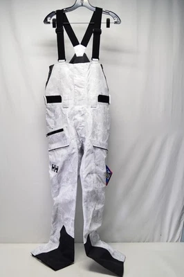 Новый с Ярлыками Helly Hansen мужчин Sogn нагрудник подкладка брюки серый туман снег камуфляж средний - Изображение 1 из 4