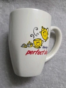 Sweet Cracker Barrel "Having a Perfect Day" Happy Breakfast Tall Coffee Mug EUC! - Picture 1 of 5