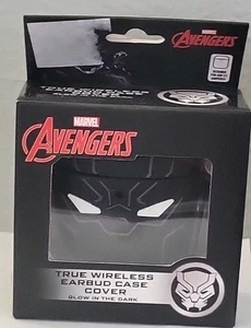 Glow in the Dark Marvel Avengers Black Panther Wireless Earbud Case Cover - Picture 1 of 2