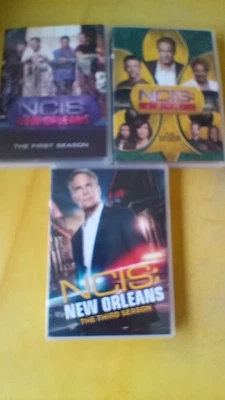 NCIS New Orleans Complete Seasons 1-3 DVD - 18 Discs Free Ship   - Image 1 of 2
