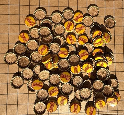 Vtg Unused Bottle Caps  Lot of 100 Cork Lined Root Beer - Image 1 of 4