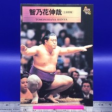 Tomonohana Shinya Sumo Wrestler Trading Card BBM 1997 TCG Vintage Japanese #16