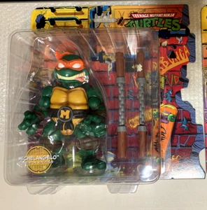 Mondo Teenage Mutant Ninja Turtles MICHELANGELO Soft Vinyl Figure New - Picture 1 of 9
