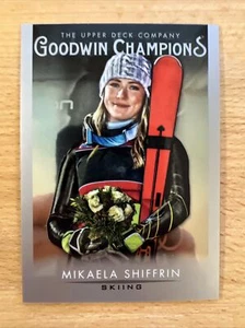 2021 MIKAELA SHIFFRIN Goodwin Champions Platinum #44 Rookie - Picture 1 of 2