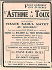 Bordeaux Tisane Raoul Matet Publicite 1917