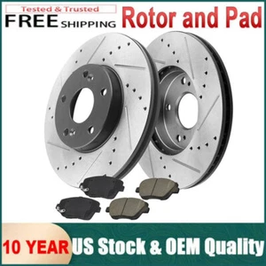 300mm Front Brake Rotor and Ceramic Pads For Hyundai Sonata Kia Optima with 5LUG - Bild 1 von 5