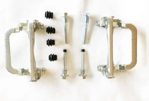 PARA NISSAN XTRAIL X-TRAIL T30 T31 PINZA DE FRENO TRASERO SOPORTE PERCHAS X 2 - Imagen 1 de 1