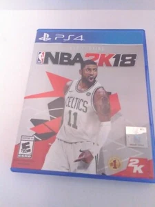 NBA 2K18 Kyrie Irving for PlayStation 4 Complete Tested Fast Shipping - Picture 1 of 6