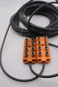 LUMBERG AUTOMATION ASB 8 5-4-331/10M ACTUATOR SENSOR DISTRIBUTOR #1009A - Picture 1 of 4