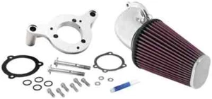 K&N 63-1125P For 01-11 Harley Davidson FX / FL Aircharger Performance Intake Kit - Picture 1 of 3