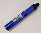 Click-A-Toke 5" Metal Pipe W/Built In Lighter - Blue