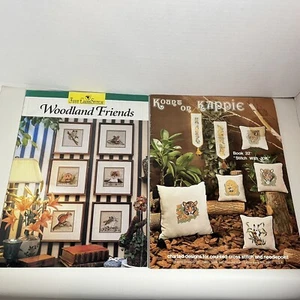 Cross Stitch Kappie Originals and Just Cross Stitch Woodland Friends Booklets - Picture 1 of 2