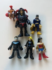 Fisher Price Imaginext DC super Friends Black canary Nightwing Steppenwolf - Picture 1 of 3