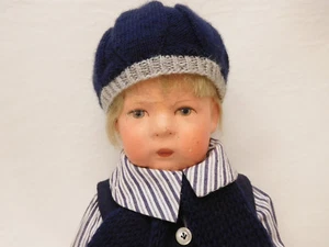 X-57412	Alte Käthe Kruse Puppe I H Stoffkopf 3 Nähte,schmale Hüften - Bild 1 von 11