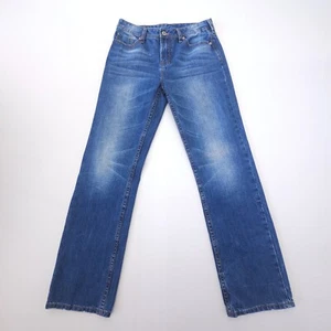 Buffalo David Bitton Driven Straight Jeans Youth Boys / Teens Size 16 Dark EUC - Picture 1 of 9