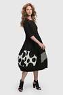 Alembika Urban Mono Print Dress Ss24 Bnwt 2/3/4/5/6/7/8