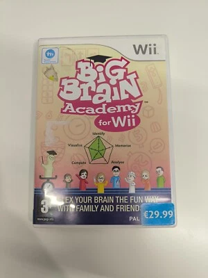 Big Brain Academy for Wii (Nintendo Wii) PAL Complete with Manual - Image 1 of 3