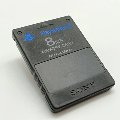 Memory Card Ps2 Sony Scheda di Memoria 8MB Nera per console PlayStation 2 - Immagine 1 di 4