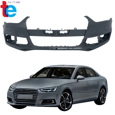 Primed Front Bumper Cover For 2013-2016 Audi A4 S4 A4Quattro 8K0807065EGRU Foto 1 de 4