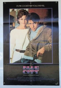 Póster original de la primera película de acción-crimen BLUE CITY Judd Nelson, David Caruso - Imagen 1 de 1