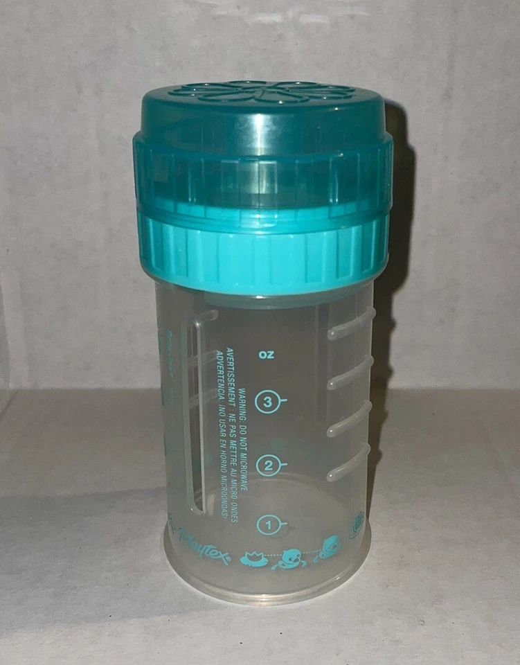 PLAYTEX DROP INS 4 OZ BIBERÓN VERDE Pato Babero Rana BP3 Foto 1 de 1