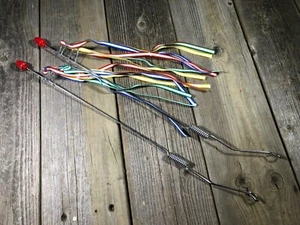 Vintage Muscle Bike Bicycle Flag Post With Streamers Accessory Japan NOS Pirates - Picture 1 of 4