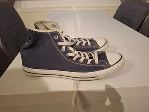 Chucks Converse 45/US 11.5 blau 1xgetragen - Bild 1 von 2
