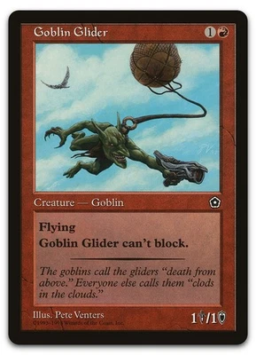 Goblin Glider (NM) Portal Second Age P02 Magic MTG - Image 1 of 2