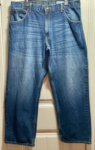 Pantalones de mezclilla holgados vintage Levis SilverTab para hombre talla 36x30 azul calce suelto años 90 - Imagen 1 de 19