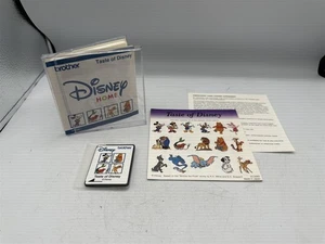 DISNEY HOME BROTHER TASTE OF DISNEY EC-306B EMBROIDERY CARD - Picture 1 of 6