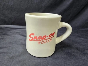 Vintage Snap-On Tools Kaffeebecher Keramik 80er Jahre schwer Restaurant Stil - Bild 1 von 3