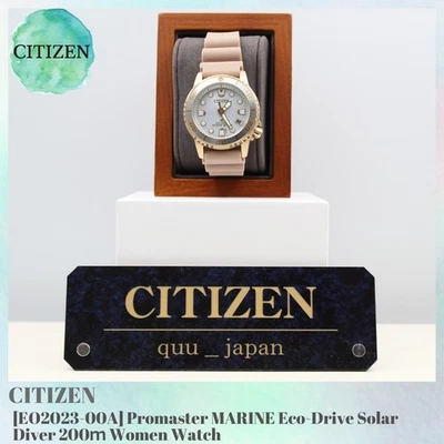 Citizen EO2023-00A Promaster MARINE Eco-Drive relógio de mergulho solar 200m feminino NOVO - Imagem 1 de 4