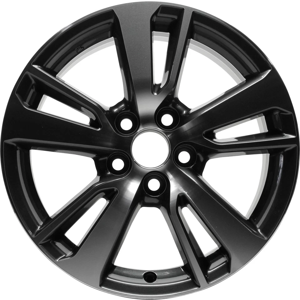 Refurbished 17x7 Machined Charcoal Wheel fits 2016-2018 Toyota Rav4 560-75198 - Image 1 of 1