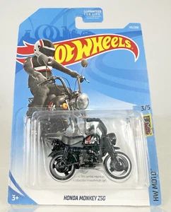 2018 Hot Wheels BLACK HONDA MONKEY Z50 Treasure Hunt HW MOTO 3/5 - Picture 1 of 5