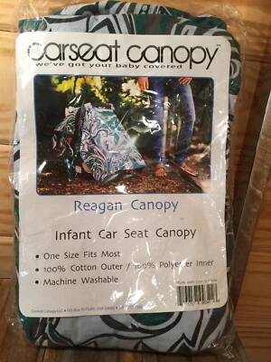 Cubierta de asiento de coche unisex Reagan verde blanco y negro ¡Nueva!! Foto 1 de 4