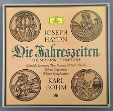G350 Haydn The Seasons Janowitz Schreier Bohm 3LP DGG 104 940/42 Stereotulpe