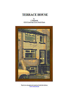 TERRACE HOUSE- cross stitch chart - PDF file