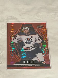 2022-23 Upper Deck Allure Red Rainbow Leon Draisaitl Edmonton Oilers #81