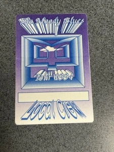 MOODY BLUES Backstage Pass - Original - UNUSED - Picture 1 of 2