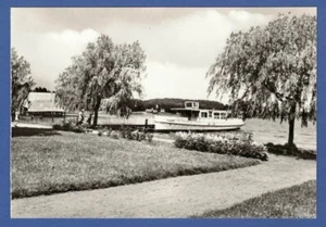 Kurort Krakow am See 1975, Dampferanlegestelle - Bild 1 von 1