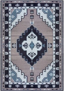 Outdoor rug 6x9 Reversible patio Plastic Straw mat RV Camping picnic used4photos - Picture 1 of 7