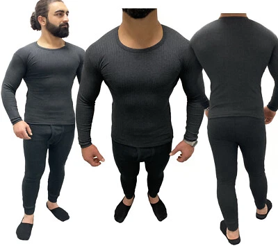Herren Thermo Unterhosen Thermounterwäsche warme Hose lang S-6XL Thermounterhemd - Bild 1 von 4