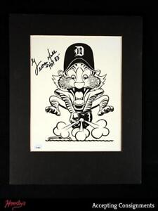 George Kell HOF '83 Autograph Signed 8x10 Detroit Tigers Photo AUTO w/ JSA COA