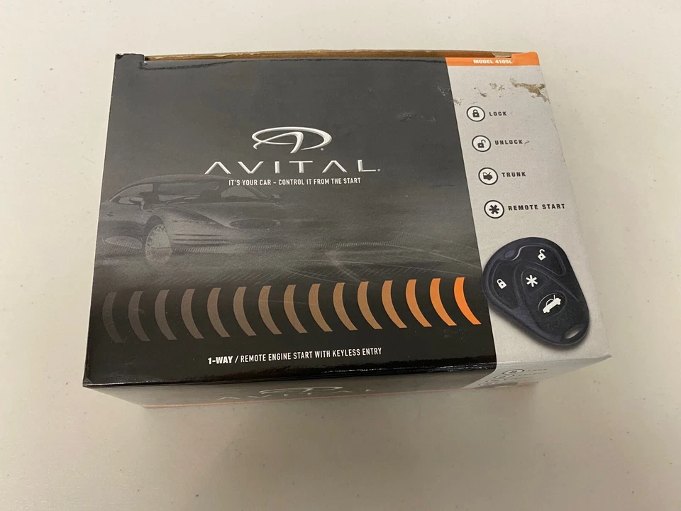 Avital 4105L Remote Start with Two 4-Button Controls - BRAND NEW - Image 1 of 1