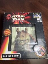 Star Wars Episode 1 Jar Jar Binks Two Exciting PUZZLES IN ONE FROM 1999