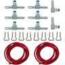 Fuel Injector Return Rail Kit For Duramax LLY LMM LBZ - Lines & Clamps Included-664343