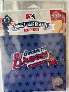 Gwinnett Braves Patch MINOR LEAGUE BASEBALL MiLB OFFICIALLY LICENSED LIMITED - Picture 1 of 1