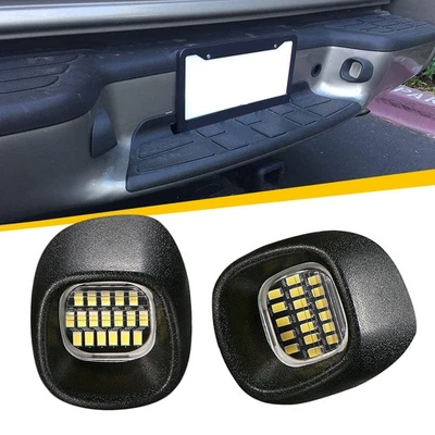 Fit & GMC Bravada Jimmy Oldsmobile LED 1998-2004 Plate Light License 5500K White - Image 1 of 4