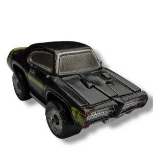 Vintage Micro Machines '68 Pontiac GTO Black Yellow Stripe 1987 Galoob - Picture 1 of 5