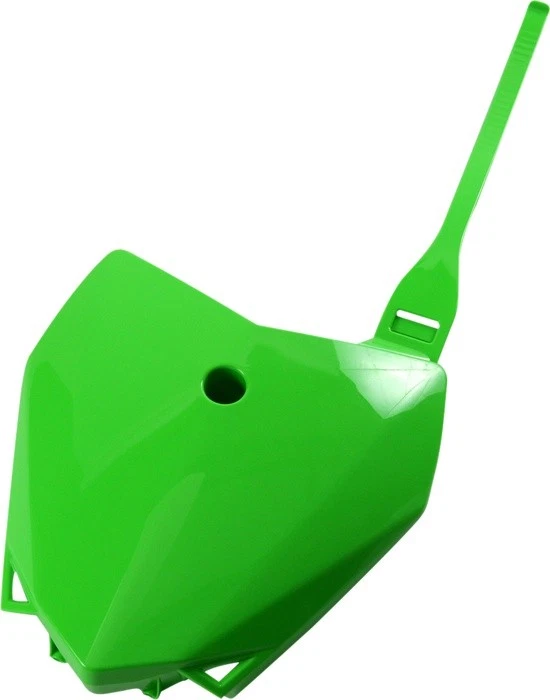 Placa de matrícula delantera Acerbis verde Kawasaki KLX110 2010-2020 Foto 1 de 1